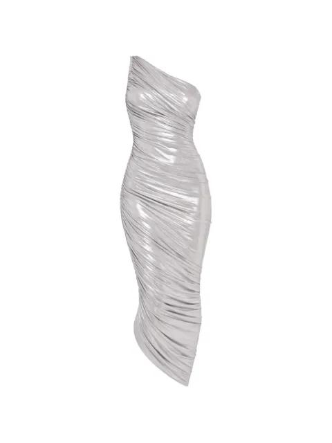 one-shoulder draped dress by NORMA KAMALI