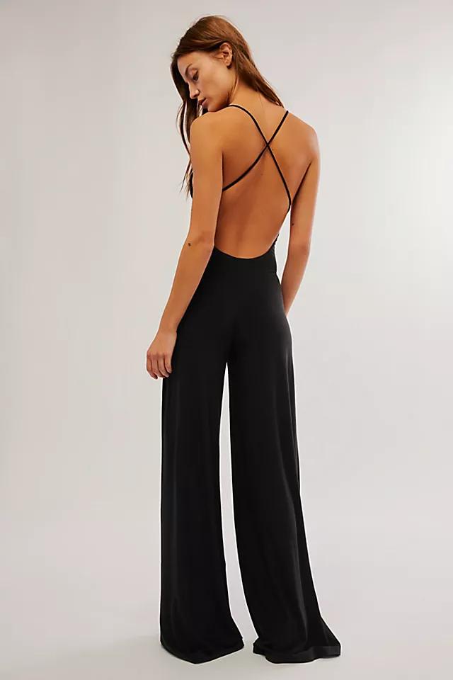 Norma Kamali Low-Back Slip Jumpsuit by NORMA KAMALI | FREE PEOPLE