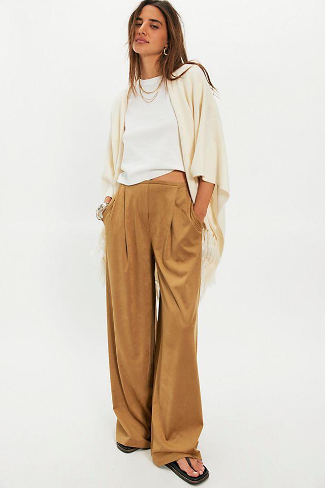 Norma Kamali Menswear Pleated Pants by NORMA KAMALI | FREE PEOPLE