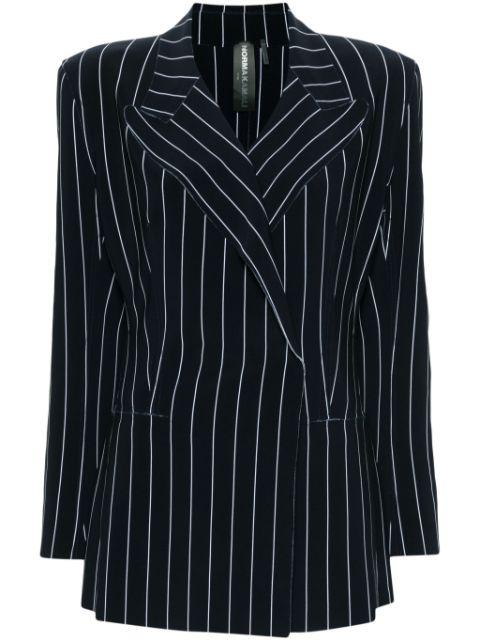 pinstripe double-breasted blazer by NORMA KAMALI