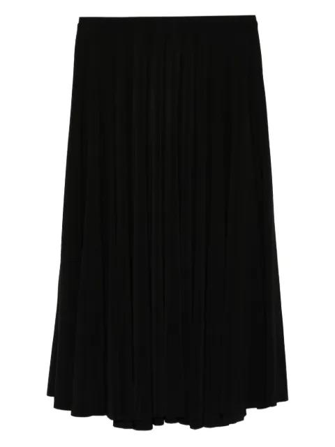 pleated midi skirt by NORMA KAMALI