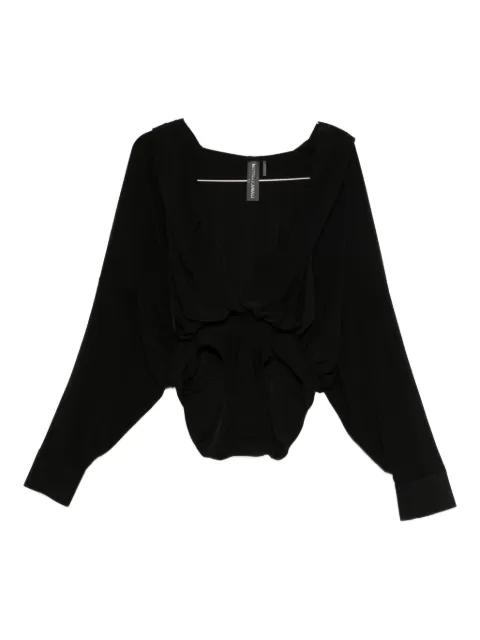 ruched bodysuit by NORMA KAMALI