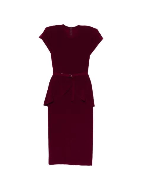 short-sleeve midi dress by NORMA KAMALI
