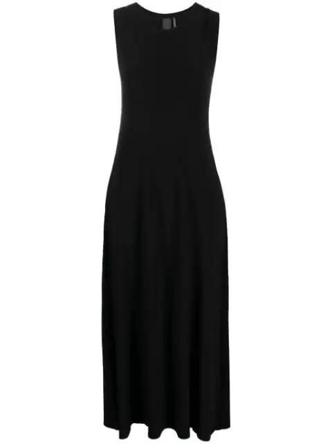 sleeveless velvet long dress by NORMA KAMALI
