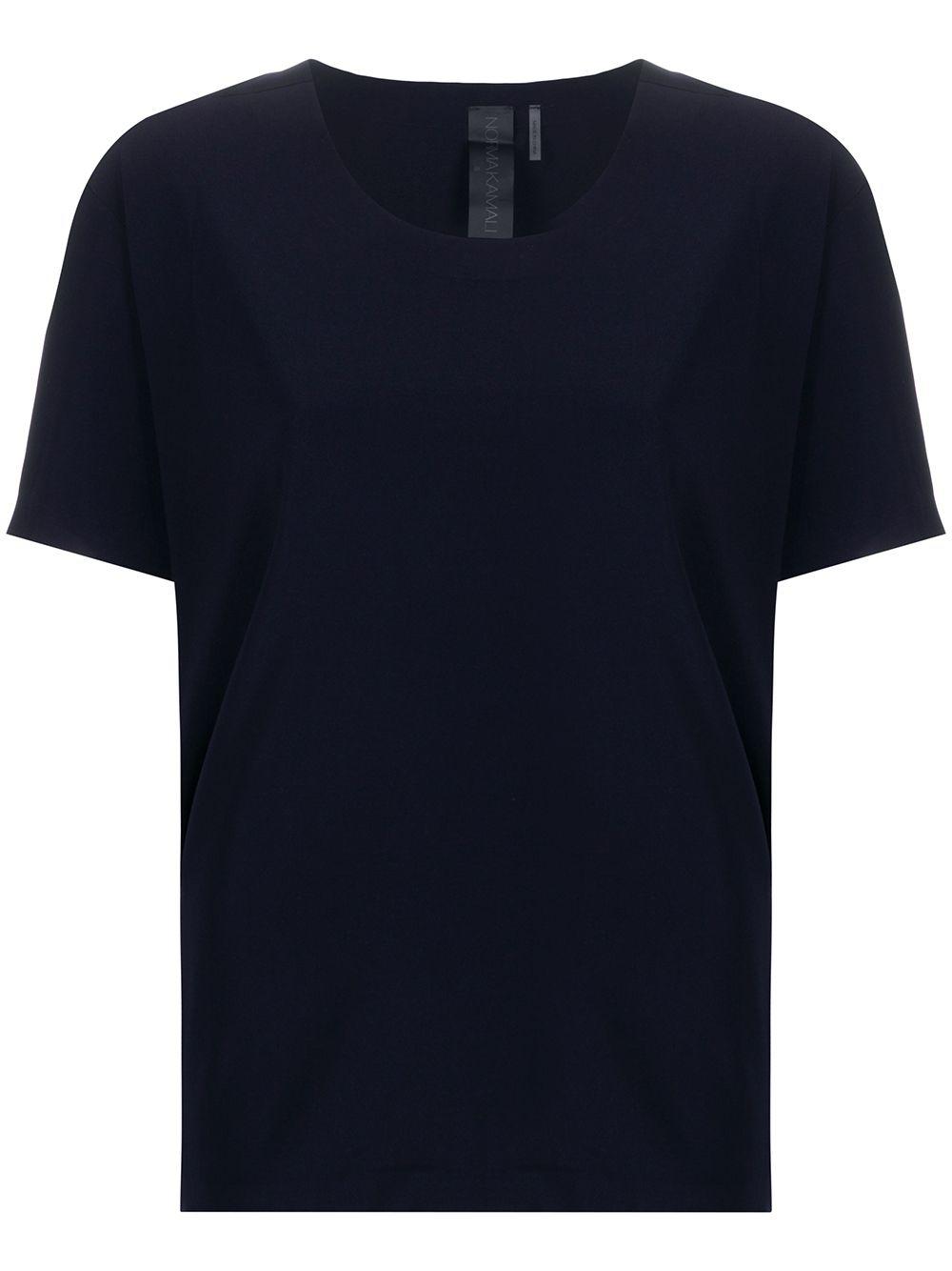 solid-color T-shirt by NORMA KAMALI
