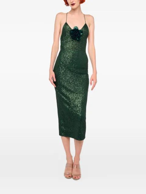 zip-fastening midi skirt by NORMA KAMALI