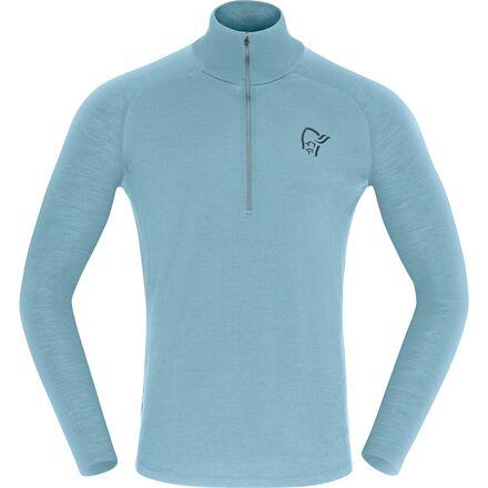 Femund PureUll Zip Neck Top by NORRONA