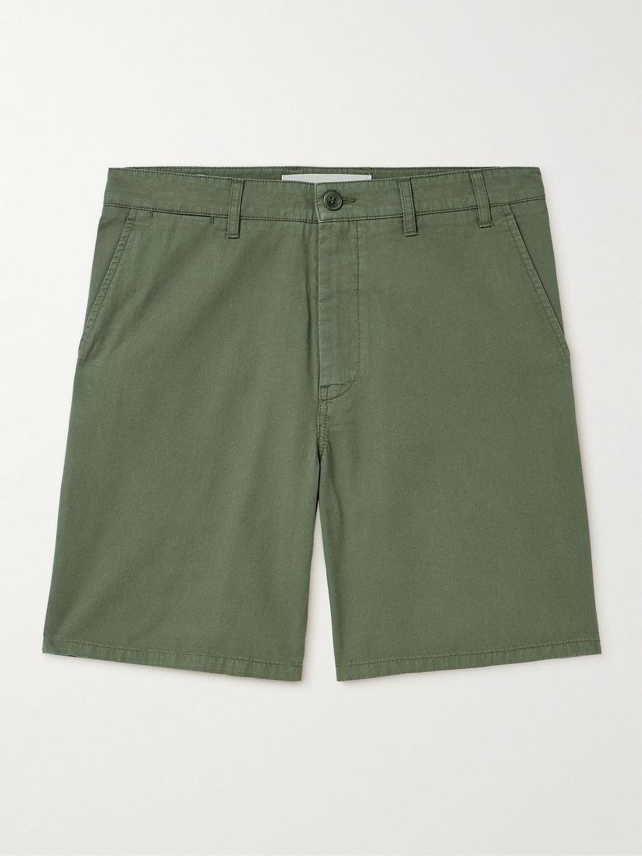 Aros Straight-Leg Cotton-Twill Shorts by NORSE PROJECTS