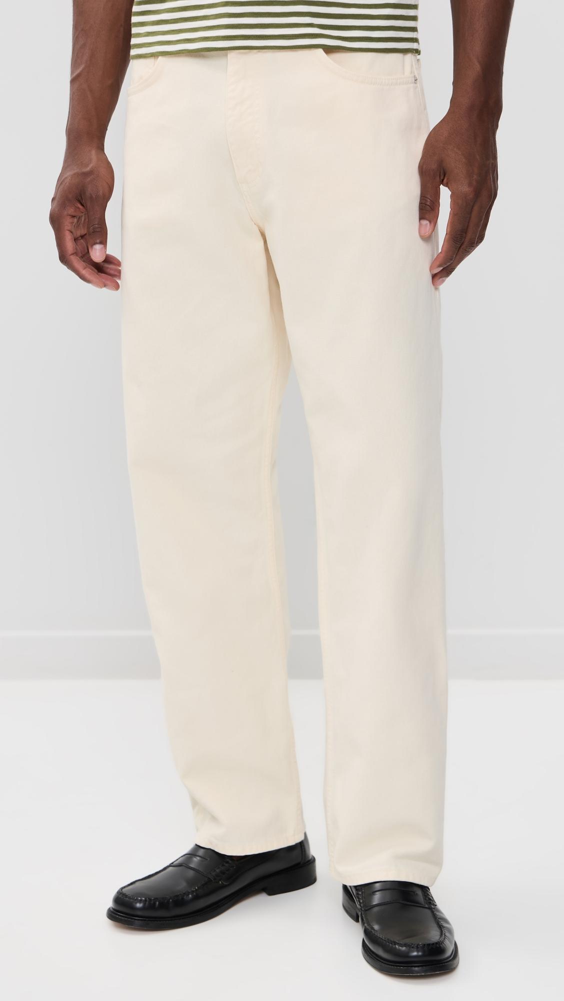 Korshavn Relaxed 5 Pocket Heavy Twill Pants by NORSE PROJECTS