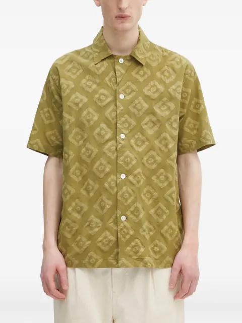 diamond-pattern shirt by NORSE PROJECTS