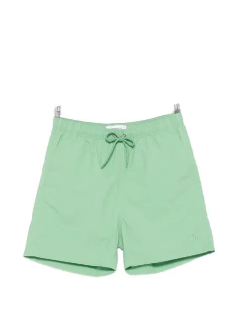 drawstring logo-embroidered swim shorts by NORSE PROJECTS
