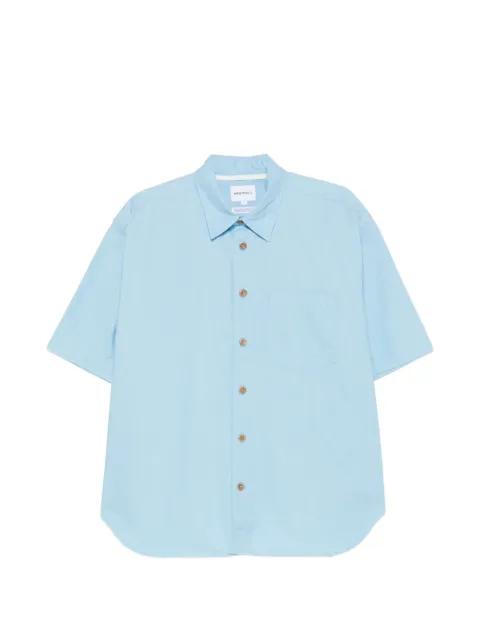 short-sleeved patch-pocket shirt by NORSE PROJECTS