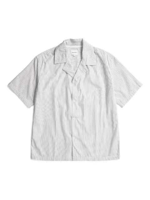striped short-sleeve shirt by NORSE PROJECTS