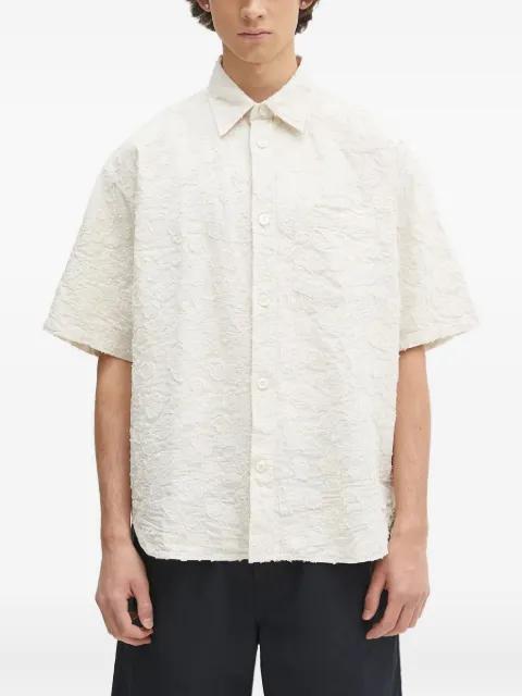 textured short-sleeve shirt by NORSE PROJECTS