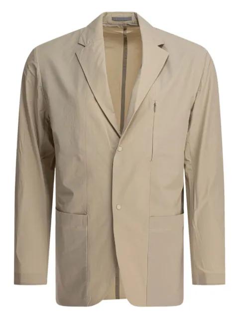 two-button zip-detail blazer by NORSE PROJECTS