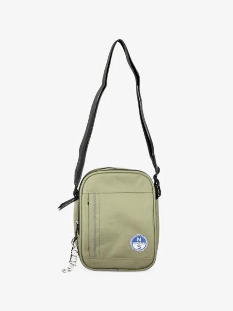 logo-patch messenger bag by NORTH SAILS