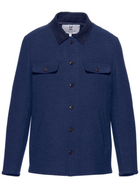 Oslo wool shirt jacket by NORWEGIAN WOOL