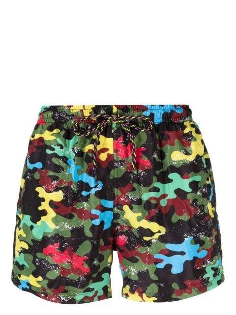 camouflage-pattern swimming shorts by NOS BEACHWEAR