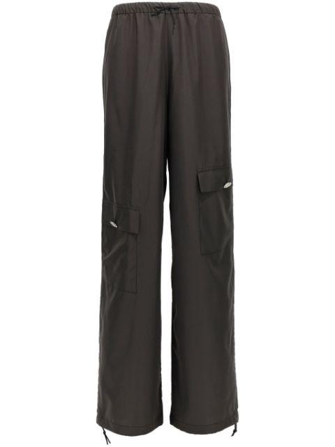 Parachute straight trousers by NOT AFTER TEN
