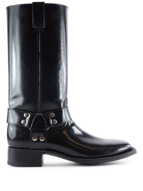 Douglas leather boots by NOTABENE
