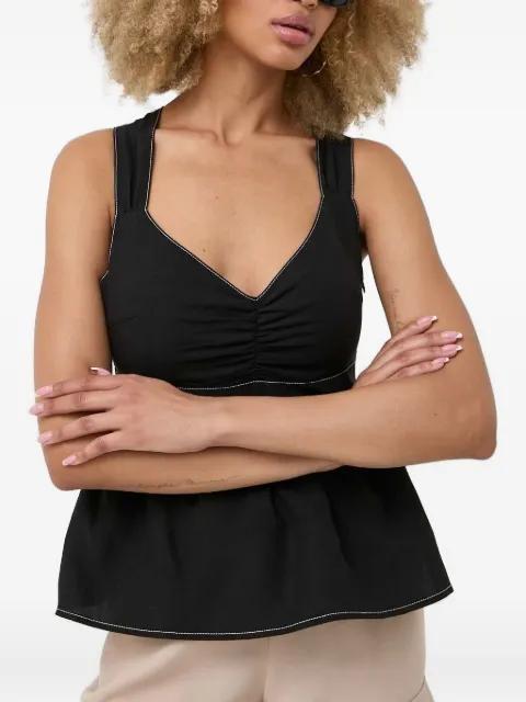 cross-back blouse by NOTES DU NORD