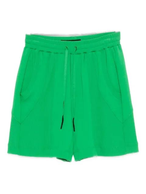 drawstring-waist track shorts by NOTRAINPROOF