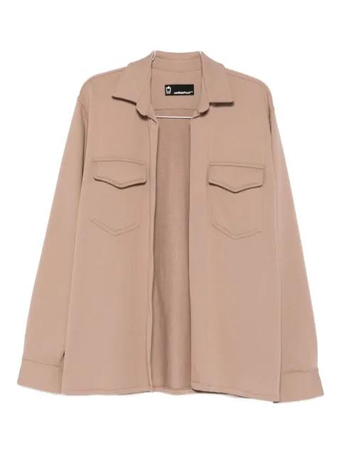 flap-pocket shirt by NOTRAINPROOF