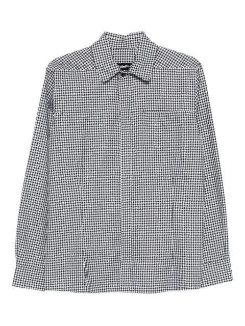 gingham-checked shirt by NOTRAINPROOF