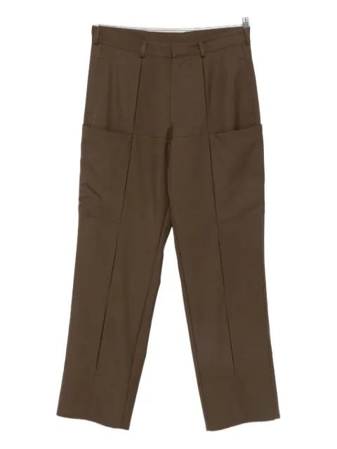 panelled trousers by NOTRAINPROOF