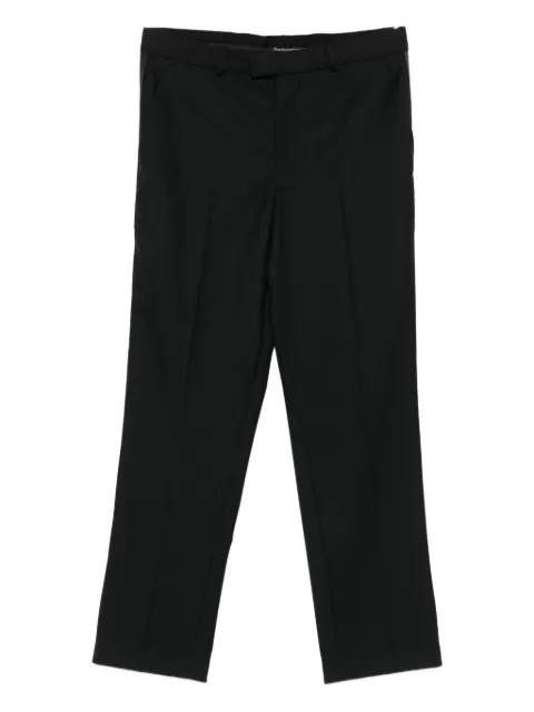 pressed-crease tailored trousers by NOTRAINPROOF
