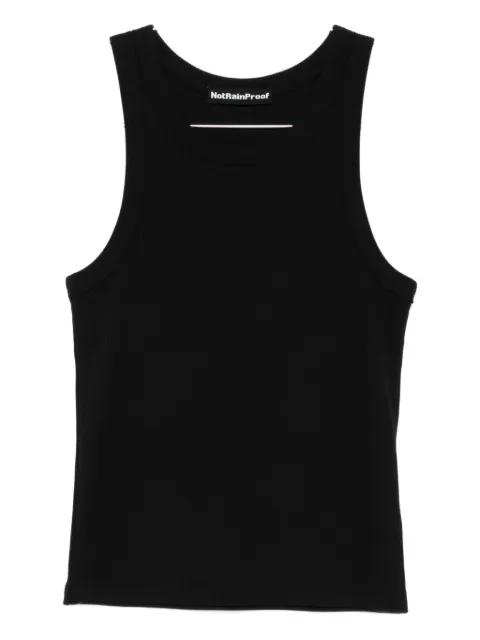 ribbed tank top by NOTRAINPROOF