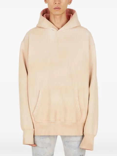 dropped-shoulder kangaroo-pocket cotton hoodie by NOTSONORMAL