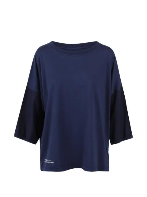 colour-block T-shirt by NOUMENO CONCETP