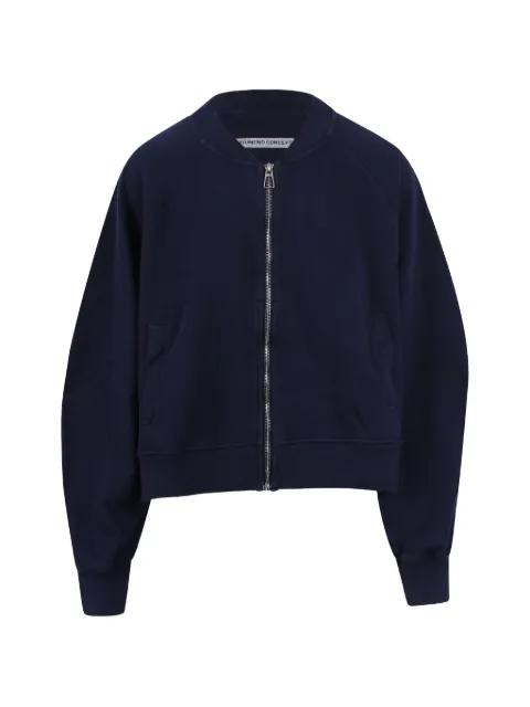 logo-patch bomber jacket by NOUMENO CONCETP