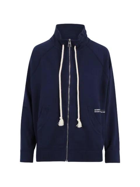 zip sweatshirt by NOUMENO CONCETP