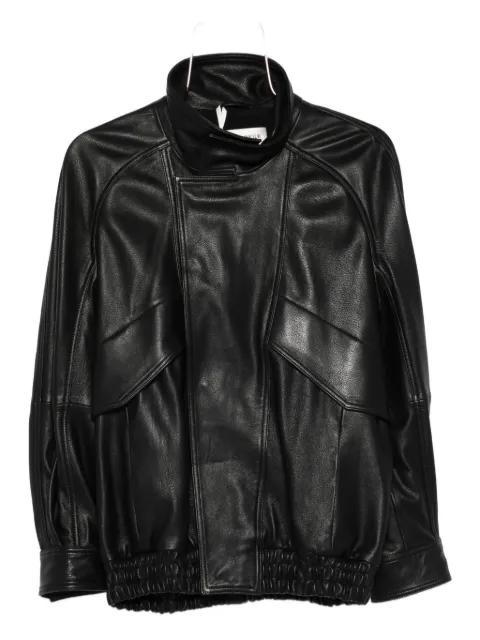 Artiste leather jacket by NOUR HAMMOUR