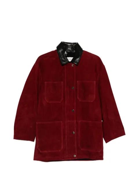 Barn suede jacket by NOUR HAMMOUR