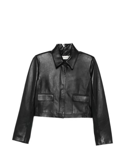Bleeker cropped jacket by NOUR HAMMOUR