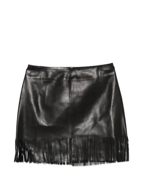 Coco fringed mini skirt by NOUR HAMMOUR