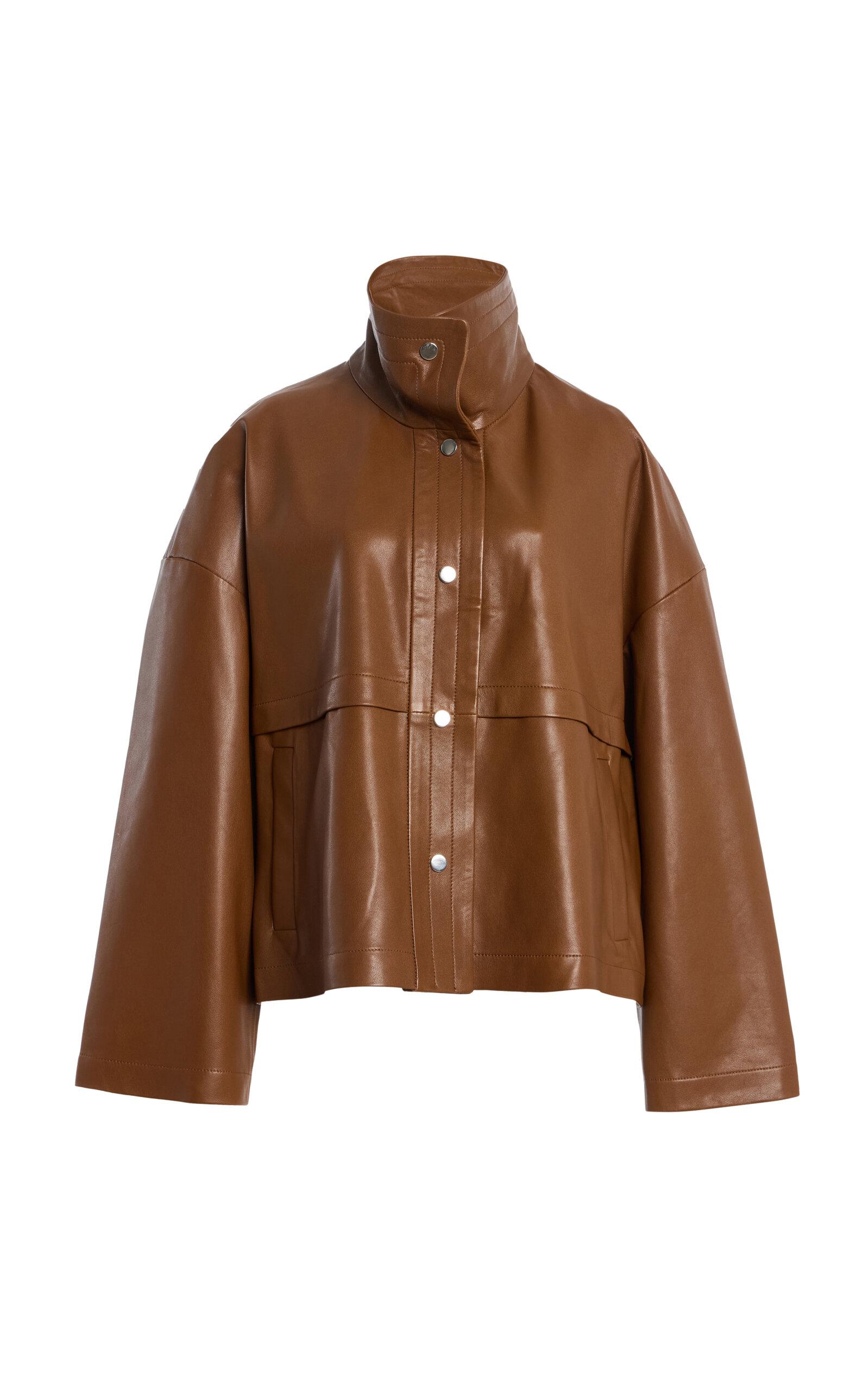 Nour Hammour Park Leather Jacket - Moda Operandi by NOUR HAMMOUR