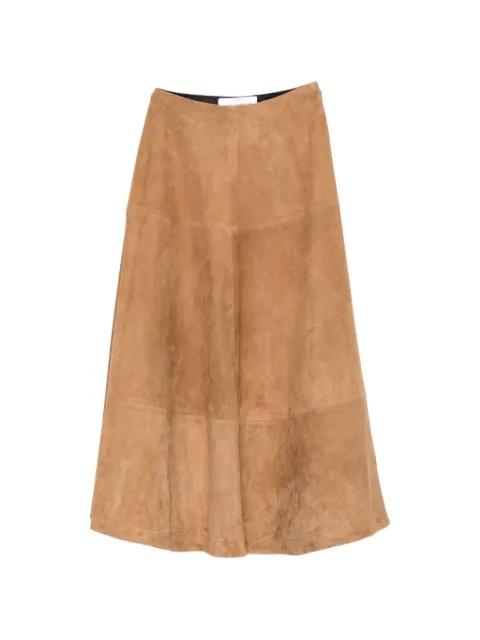 Opera panelled midi skirt by NOUR HAMMOUR