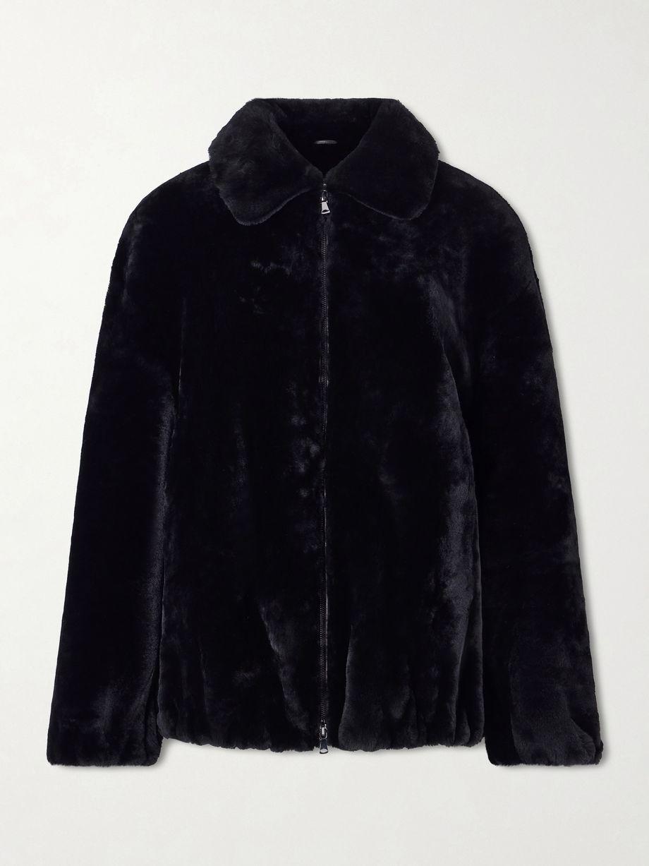 Shearling jacket by NOUR HAMMOUR