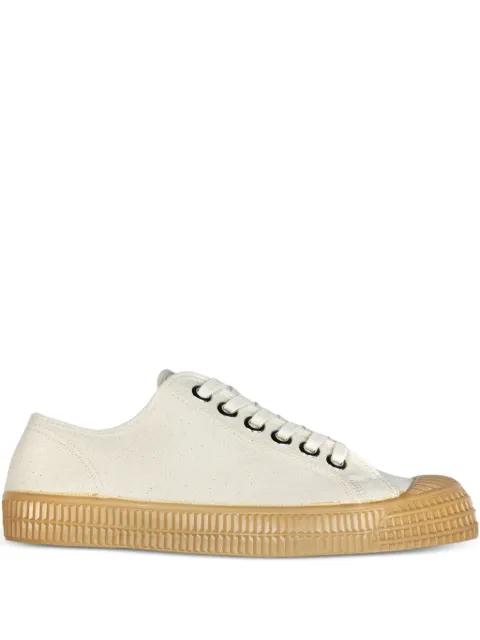 Star Master 10 textured canvas sneakers by NOVESTA