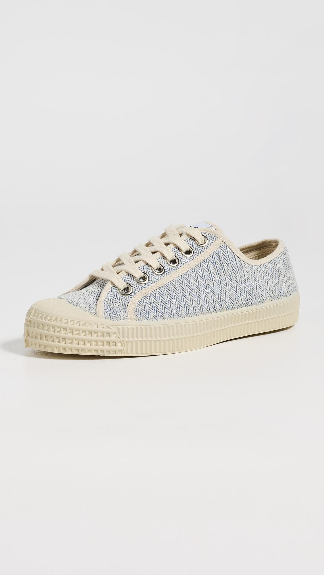 Star Master Herringbone Ultramare Sneakers by NOVESTA