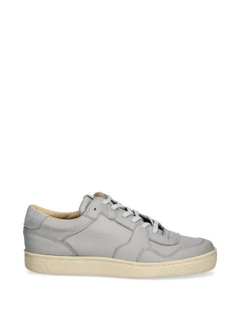 panelled leather sneakers by NOVESTA