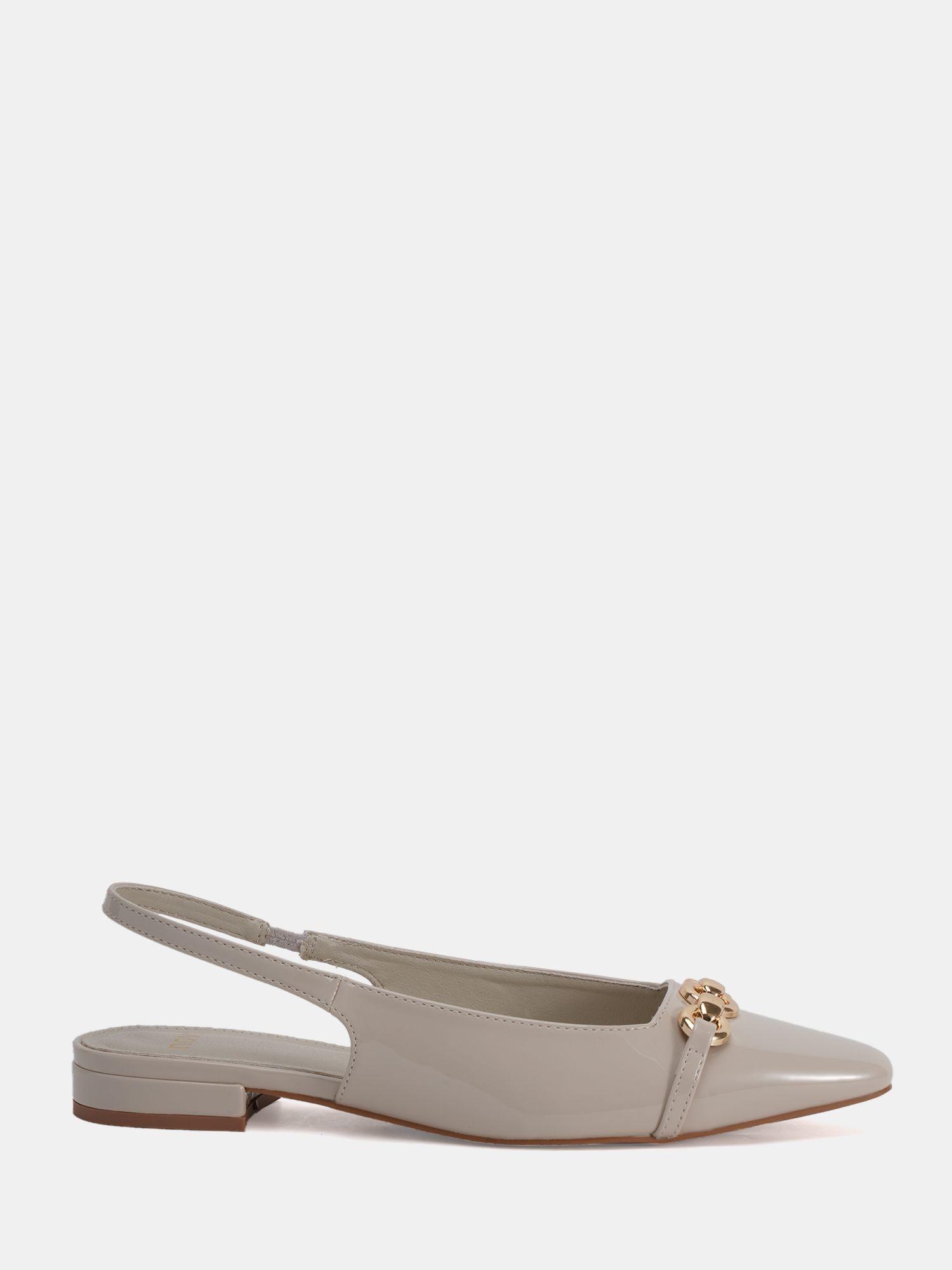 'Colish' Hardware Slingback Flat by NOVO