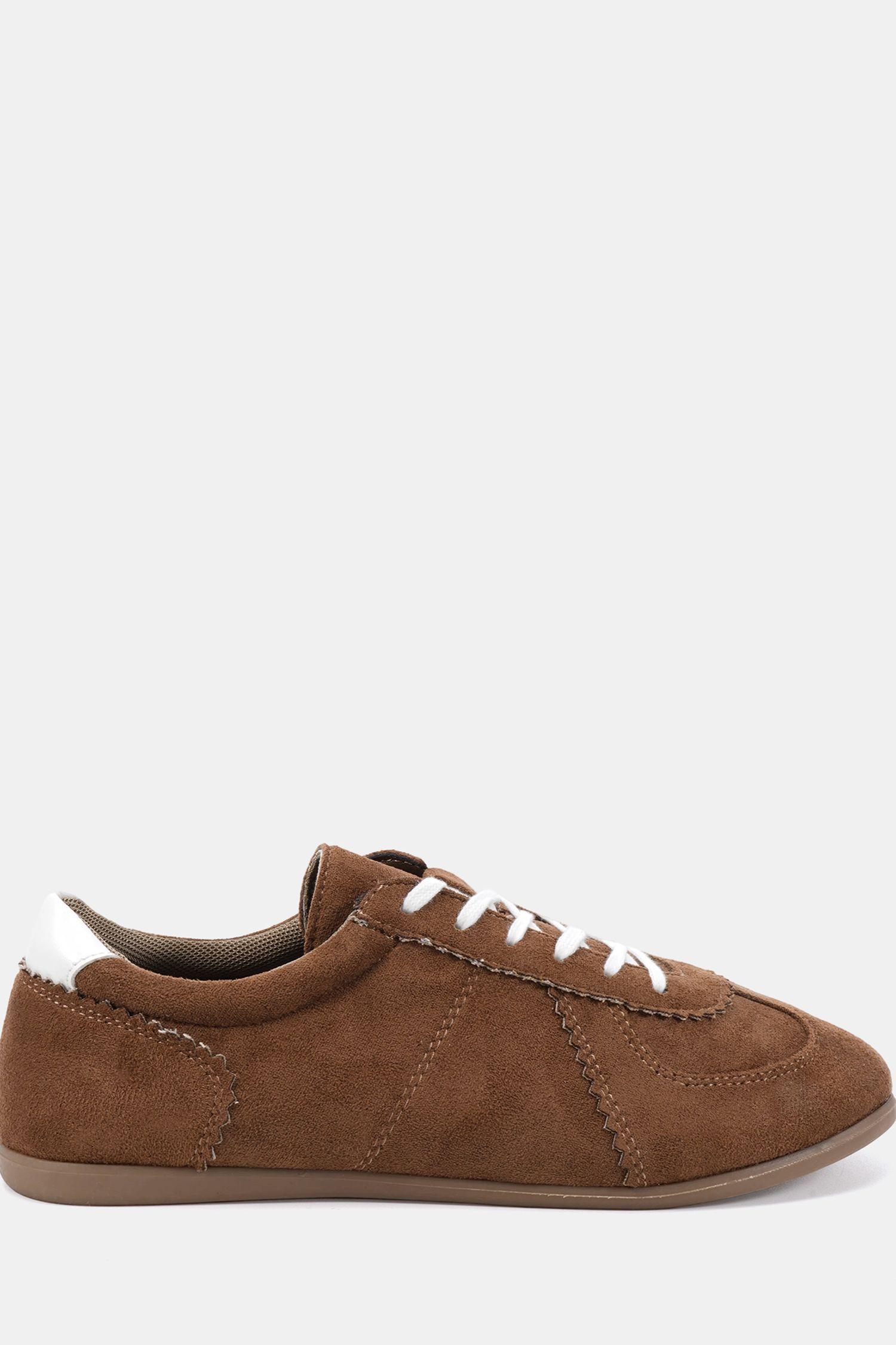 Flavia Soft Lace Up Low Profile Trainer by NOVO