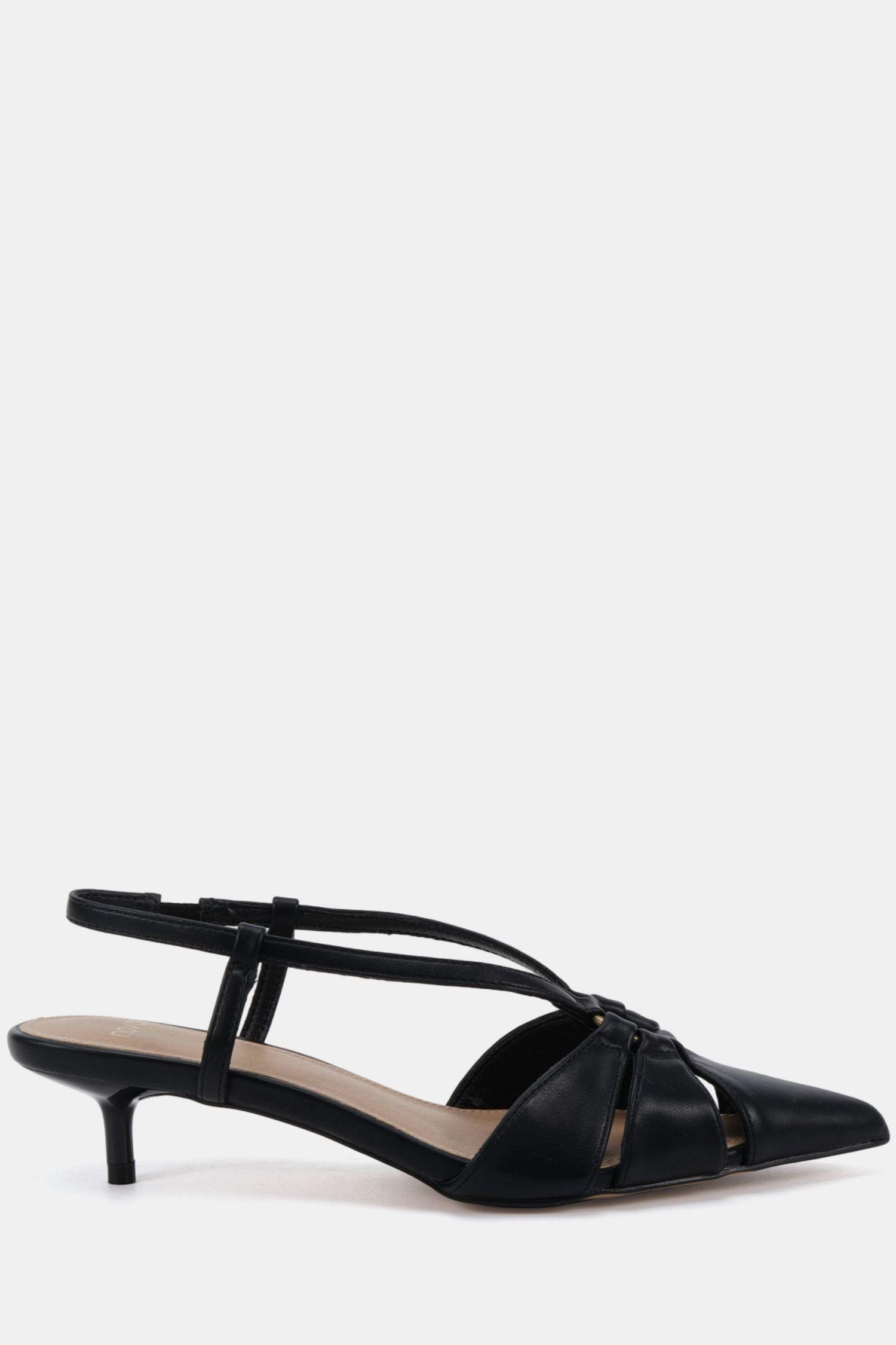 HALLY Ring Detail Low Point Slingback Court by NOVO