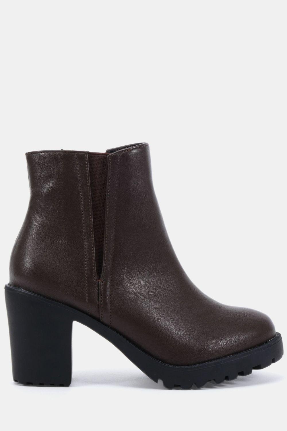 Jemma Chelsea Cleated Unit Ankle Boot by NOVO