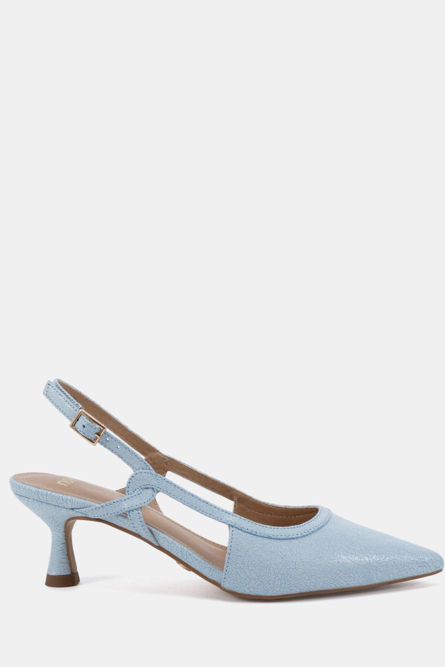 WIDE FIT HALO Twist Detail Slingback Court by NOVO